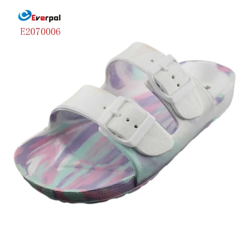 Claquettes camouflage légères pour adolescents garçons et filles