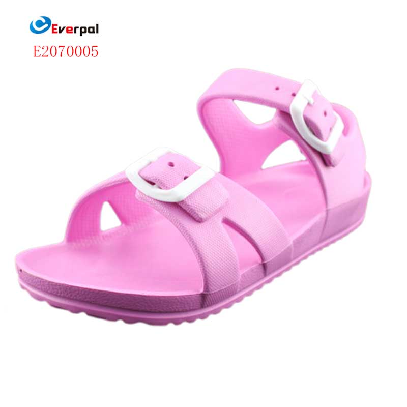 Sandales EVA roses pour enfants