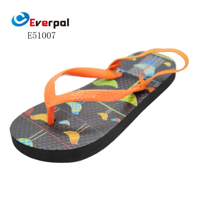 Chaussures de plage en caoutchouc avec sangle réglable pour enfants